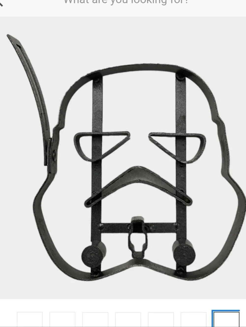 William Sonoma Star Wars Metal Pancake Mold Stormtrooper Nonstick